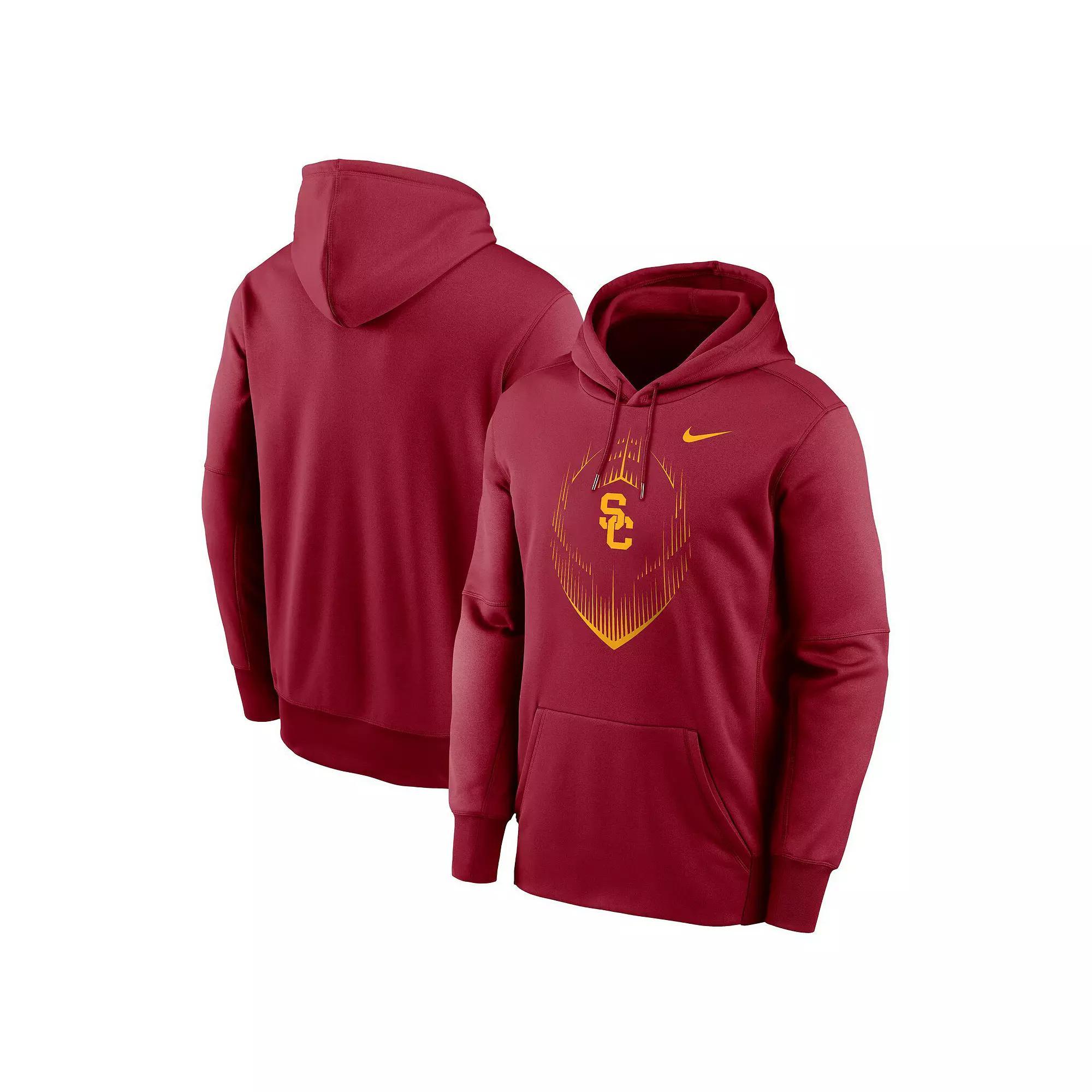 Men's Nike Garnet Florida State Seminoles Icon Football Performance Pullover Hoodie,  Product Image