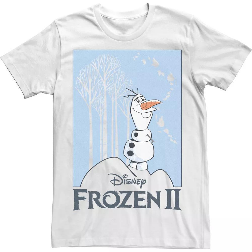 Disney's Frozen 2 Olaf Standing On Rock Men's Tee,  Product Image