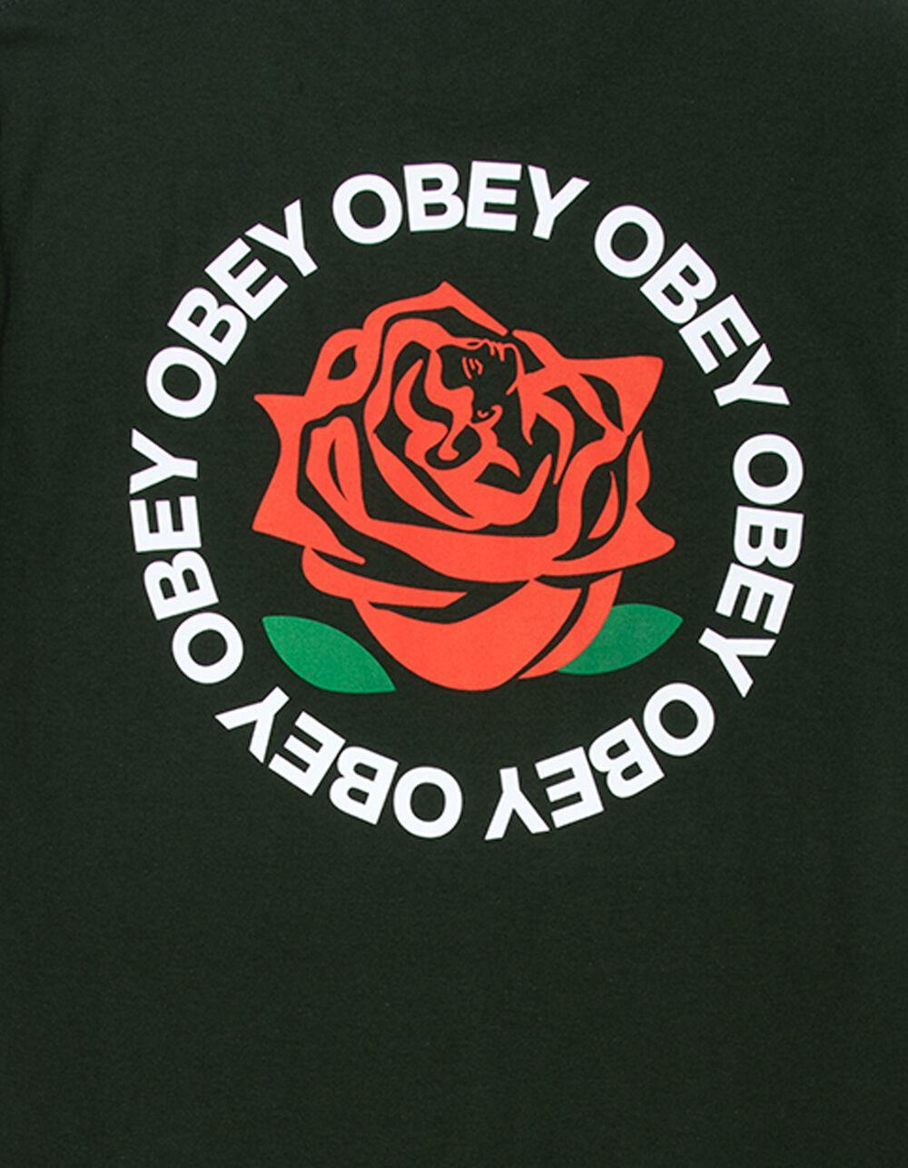OBEY Rose Mens Tee - FOREST Product Image