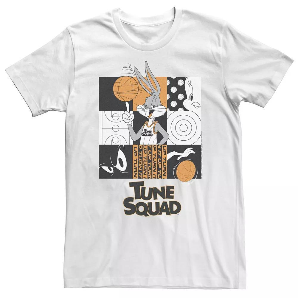 Big & Tall Space Jam 2 Bugs And Squad Boxed Up Tee, Men's,  Product Image