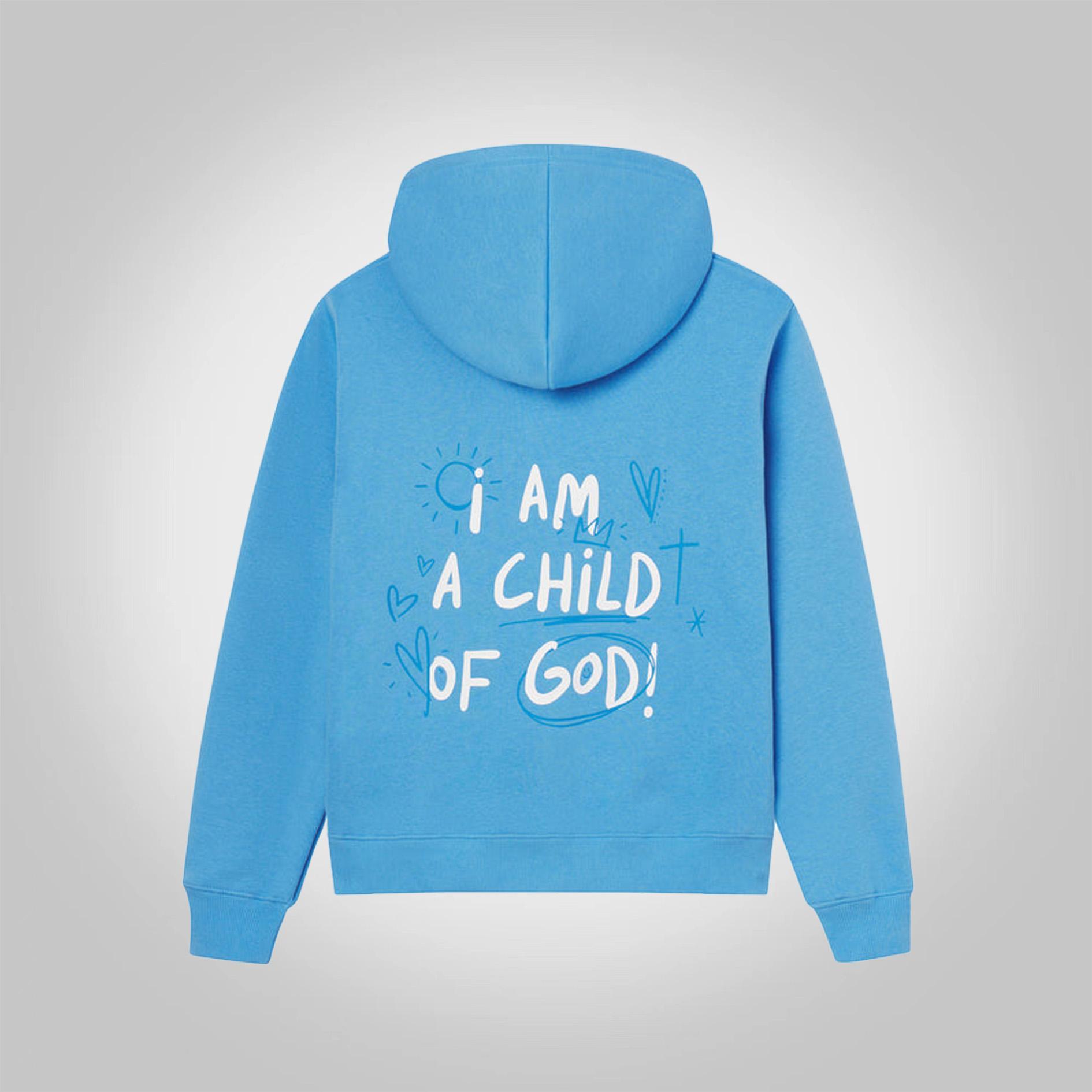 Sopula I Am A Child Of God Graphic Print Women's Pullover Hoodie Product Image