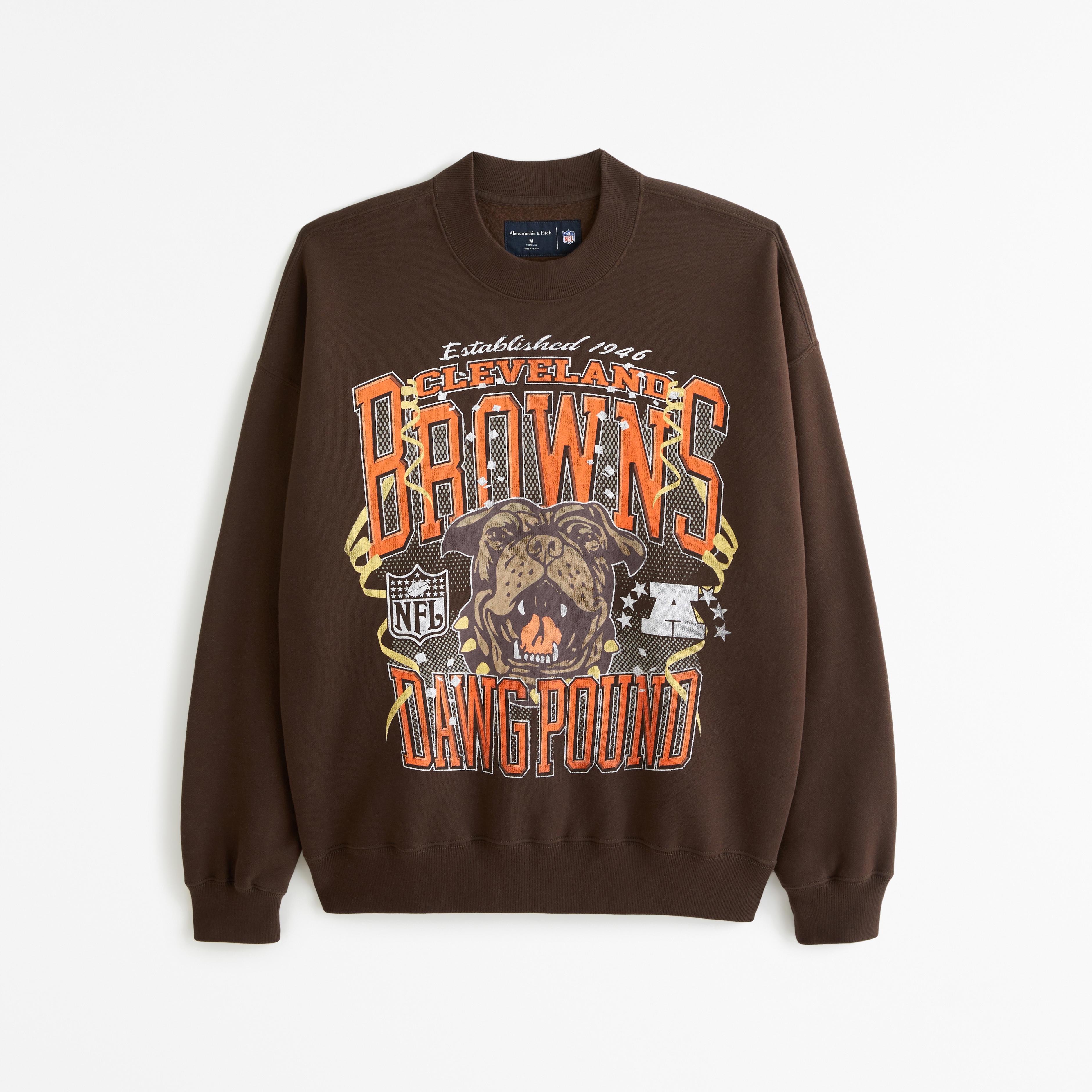 Denver Broncos Graphic Crew Sweatshirt Product Image