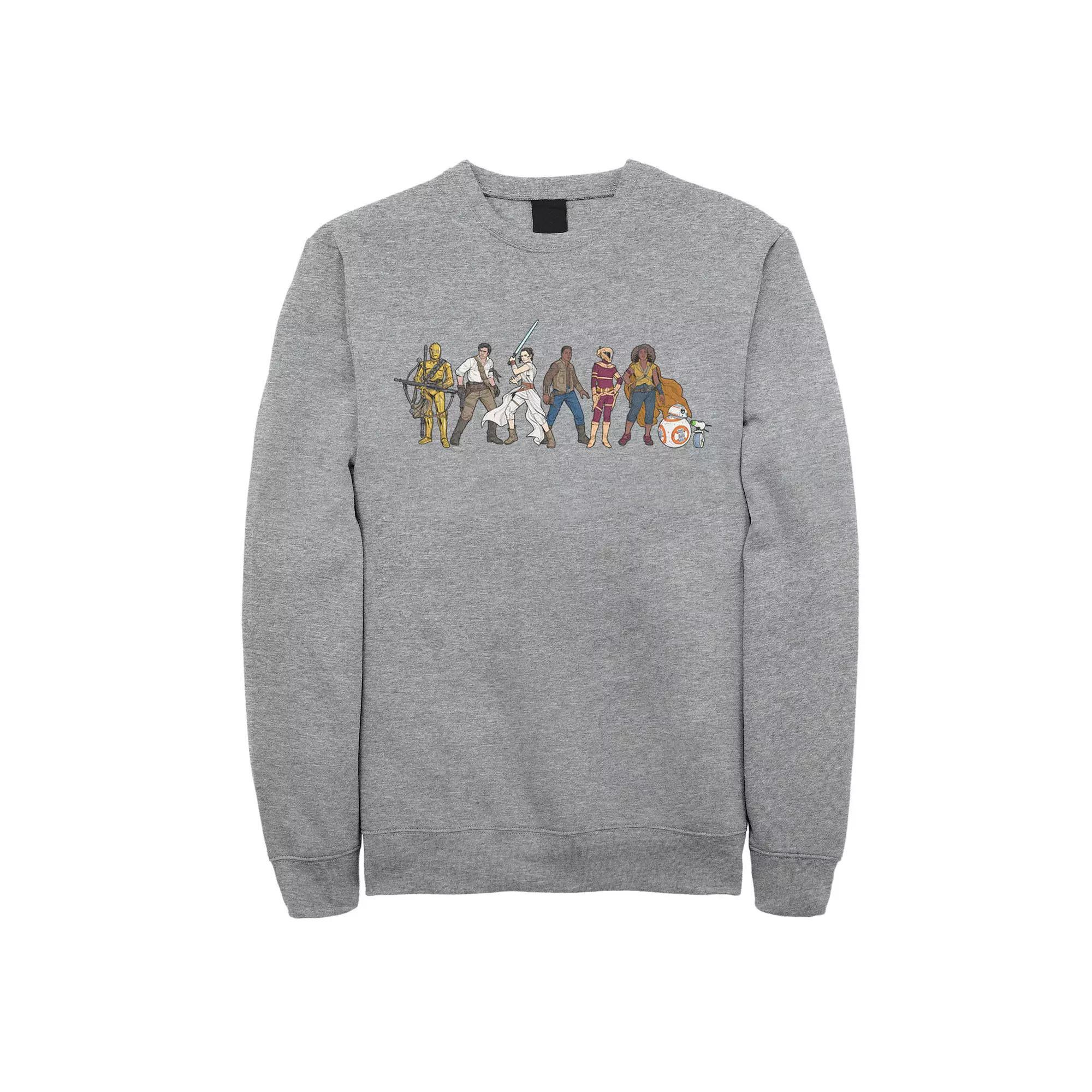 Men's Star Wars The Rise of Skywalker Rebel Line Sweatshirt,  Product Image