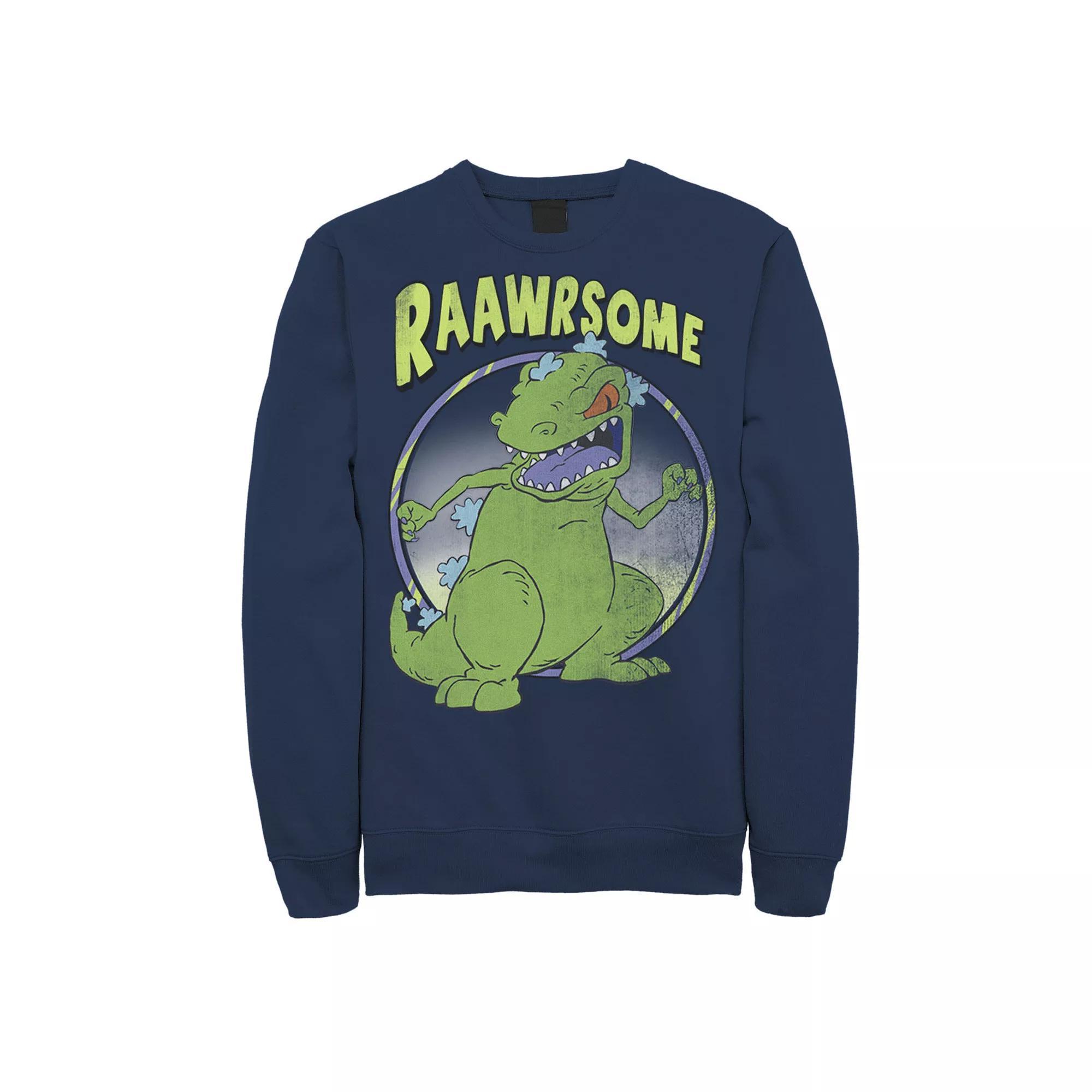 Men's RugRats Reptar Raawrsome Sweatshirt, Boy's,  Product Image