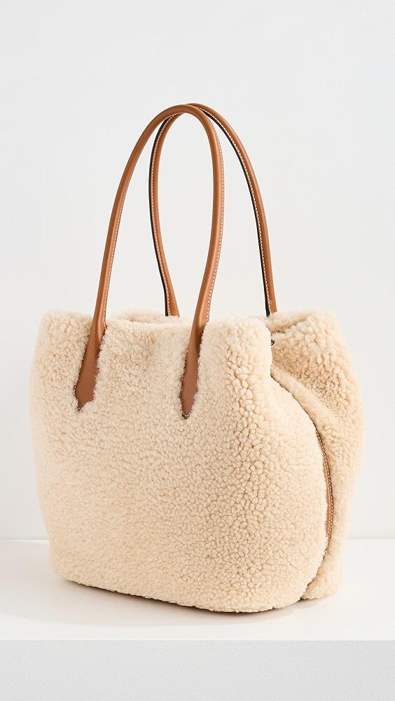 Polo Ralph Lauren Shearling Medium Bellport Tote | Shopbop Product Image