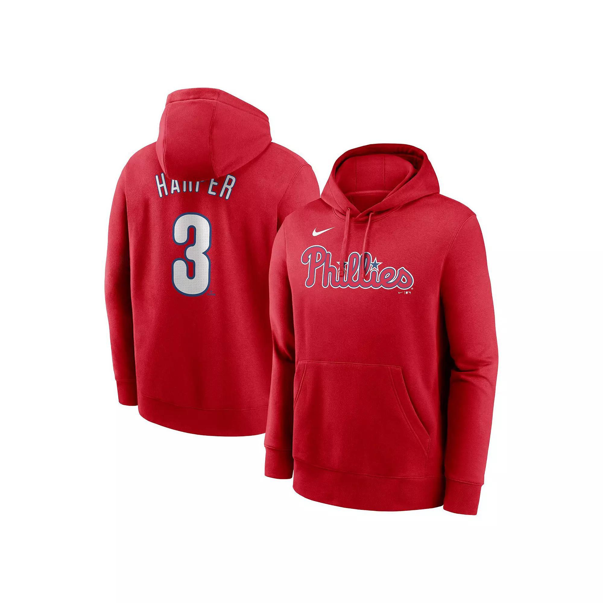 Men's Nike Scarlet Ohio State Buckeyes Primetime Alternate Logo Club Fleece Pullover Hoodie,  Product Image