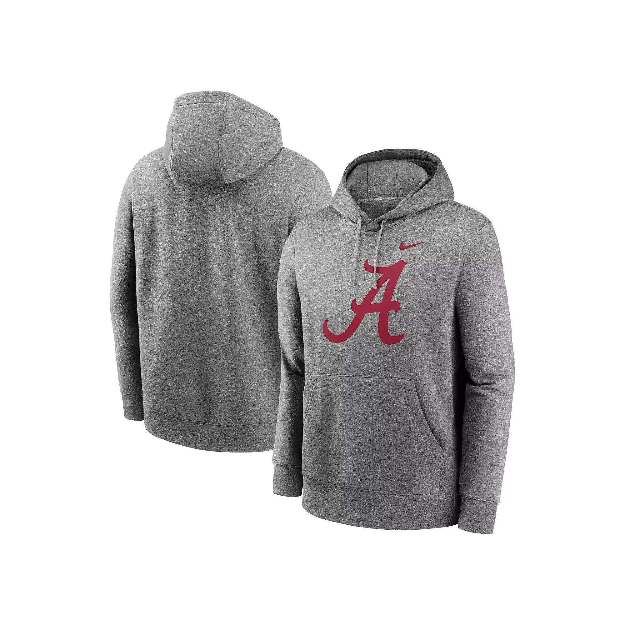 Men's Nike Heather Gray Florida State Seminoles Primetime Evergreen Club Fleece Pullover Hoodie,  Product Image