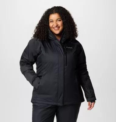 Plus Size Columbia Snowy Summit Insulated Jacket, Women's, Size: 3XL, Cirrus Gray Product Image