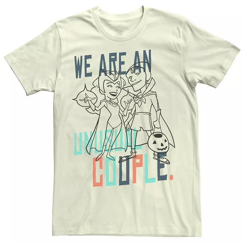 Mens Marvel WandaVision Halloween We Are An Unusual Couple Tee Product Image