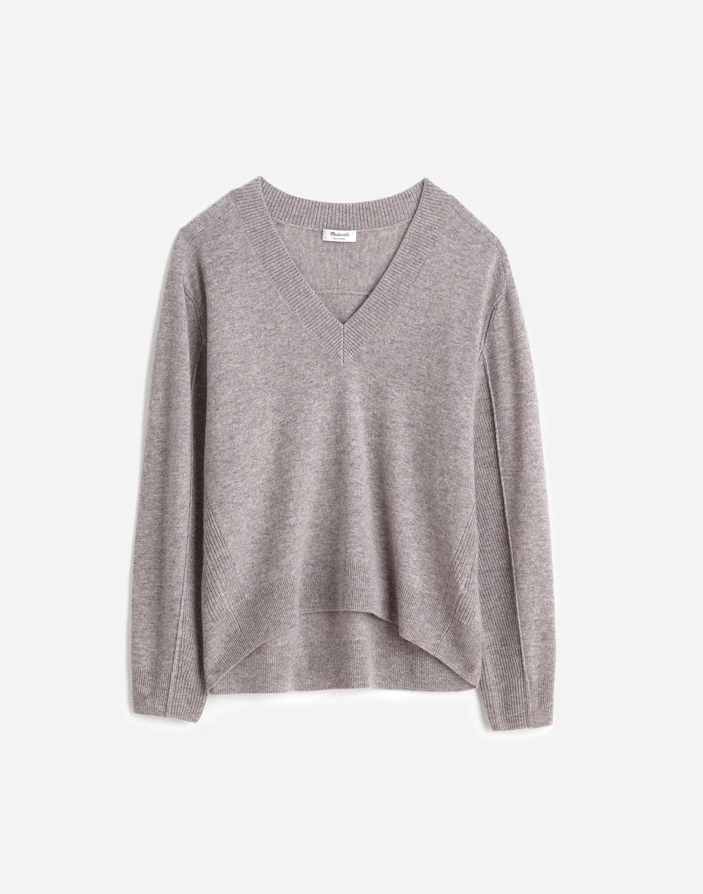 Cashmere V-Neck Sweater Product Image