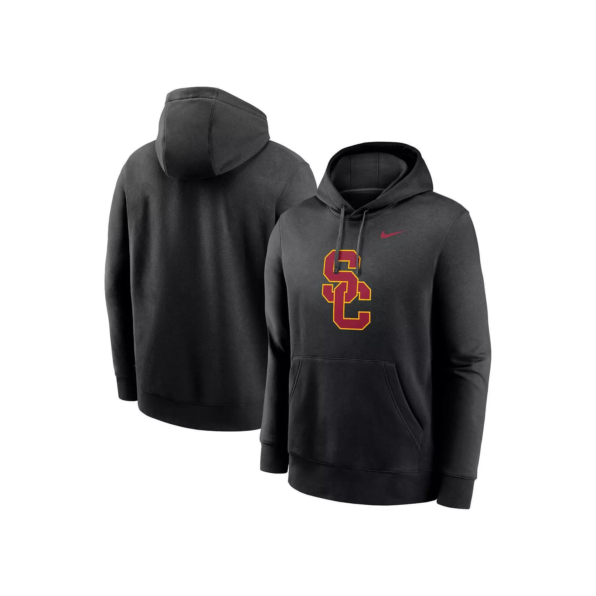 Men's Nike Crimson USC Trojans Primetime Alternate Logo Club Fleece Pullover Hoodie, Size: Large, Red Product Image