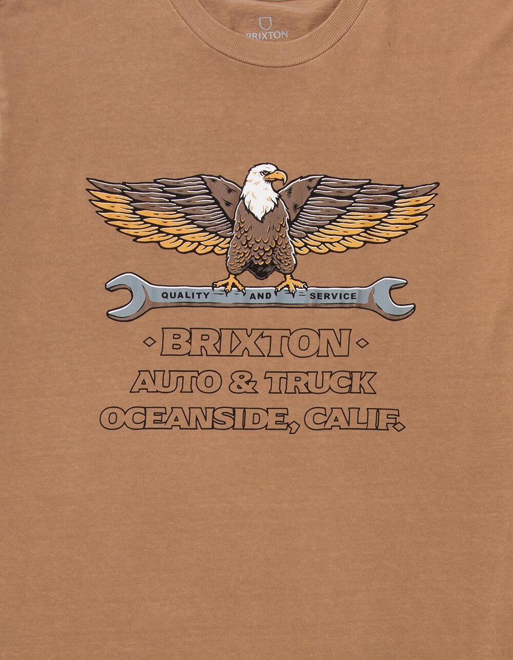 BRIXTON Repair Standard Mens Tee - BROWN Product Image