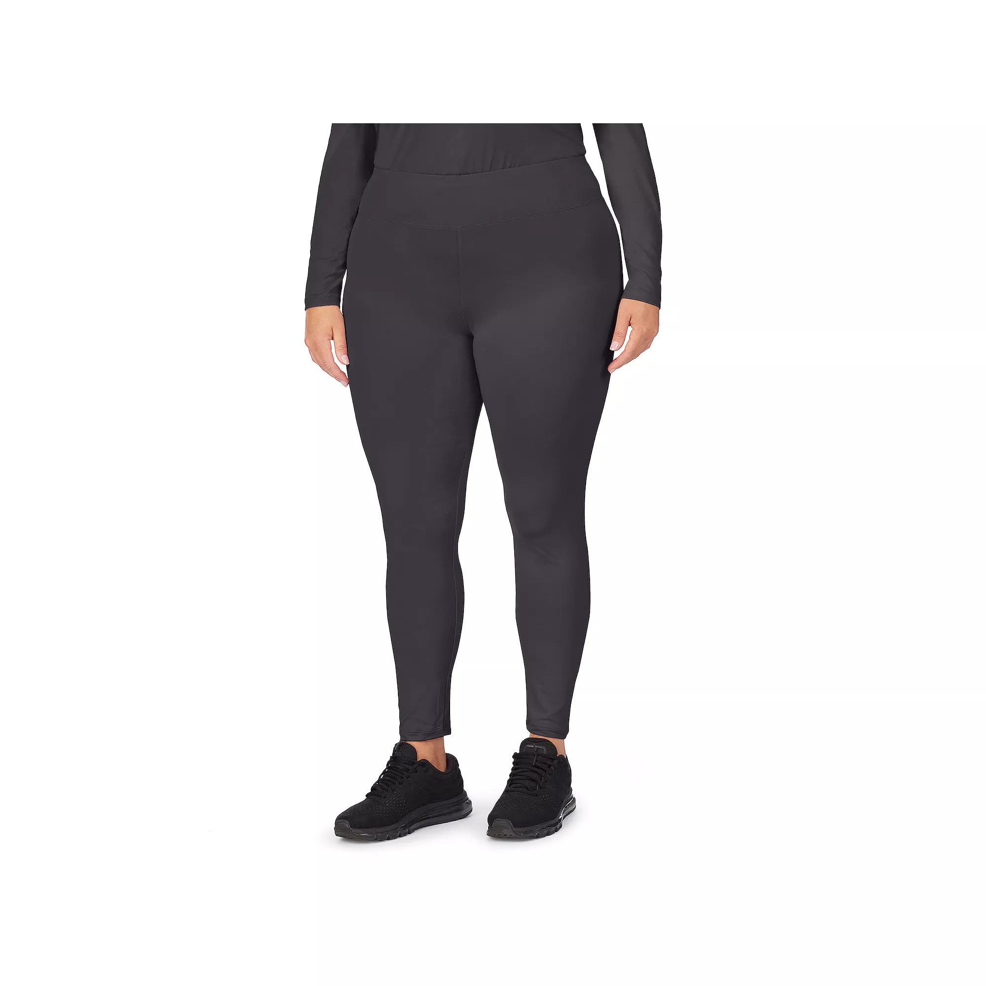 Plus Size Cuddl Duds® Under Scrubs Leggings, Women's, Size: 1XL, Grey Product Image