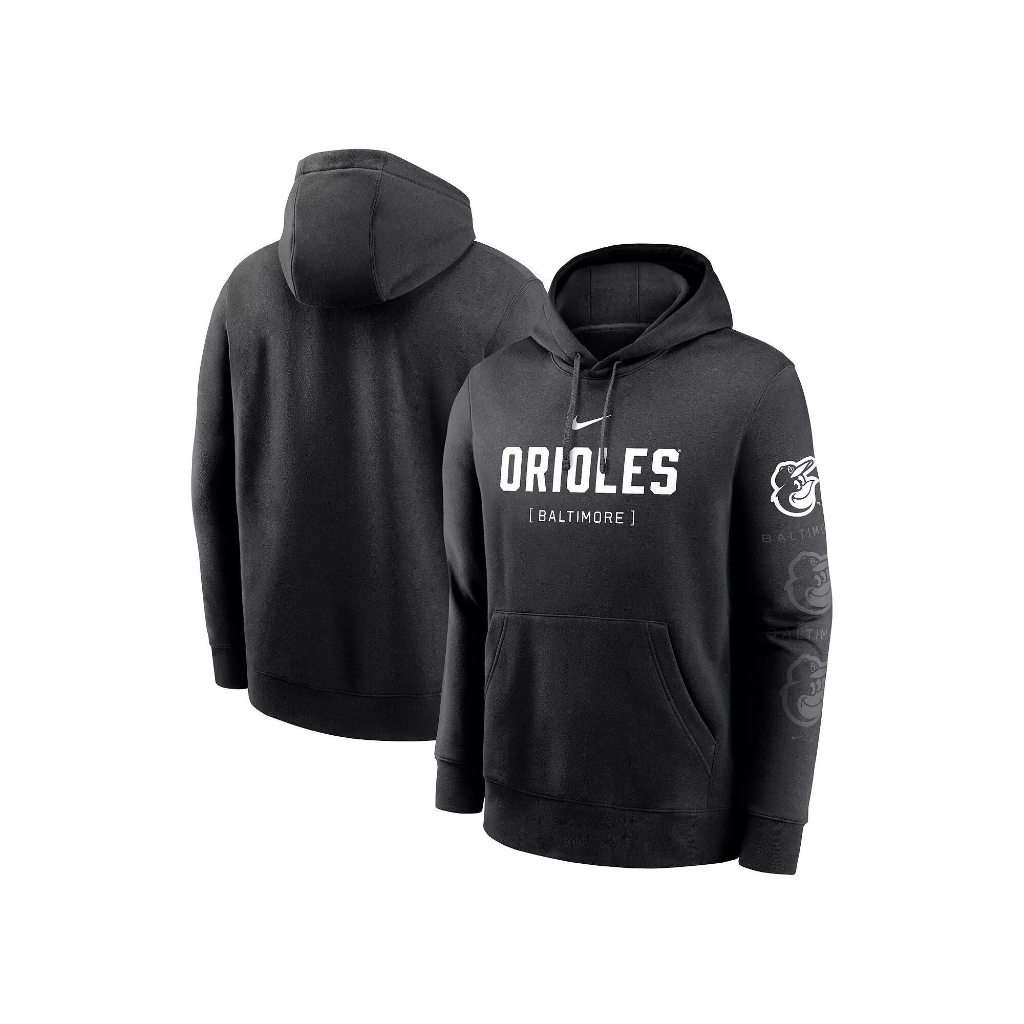 Men's Nike Black Chicago White Sox Swoosh NeighborHOOD Pullover Hoodie,  Product Image