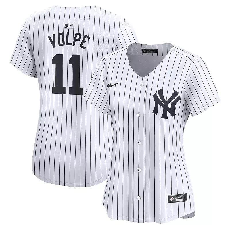 Women's Nike Anthony Volpe White New York Yankees Home Limited Player Jersey, Size: Large Product Image