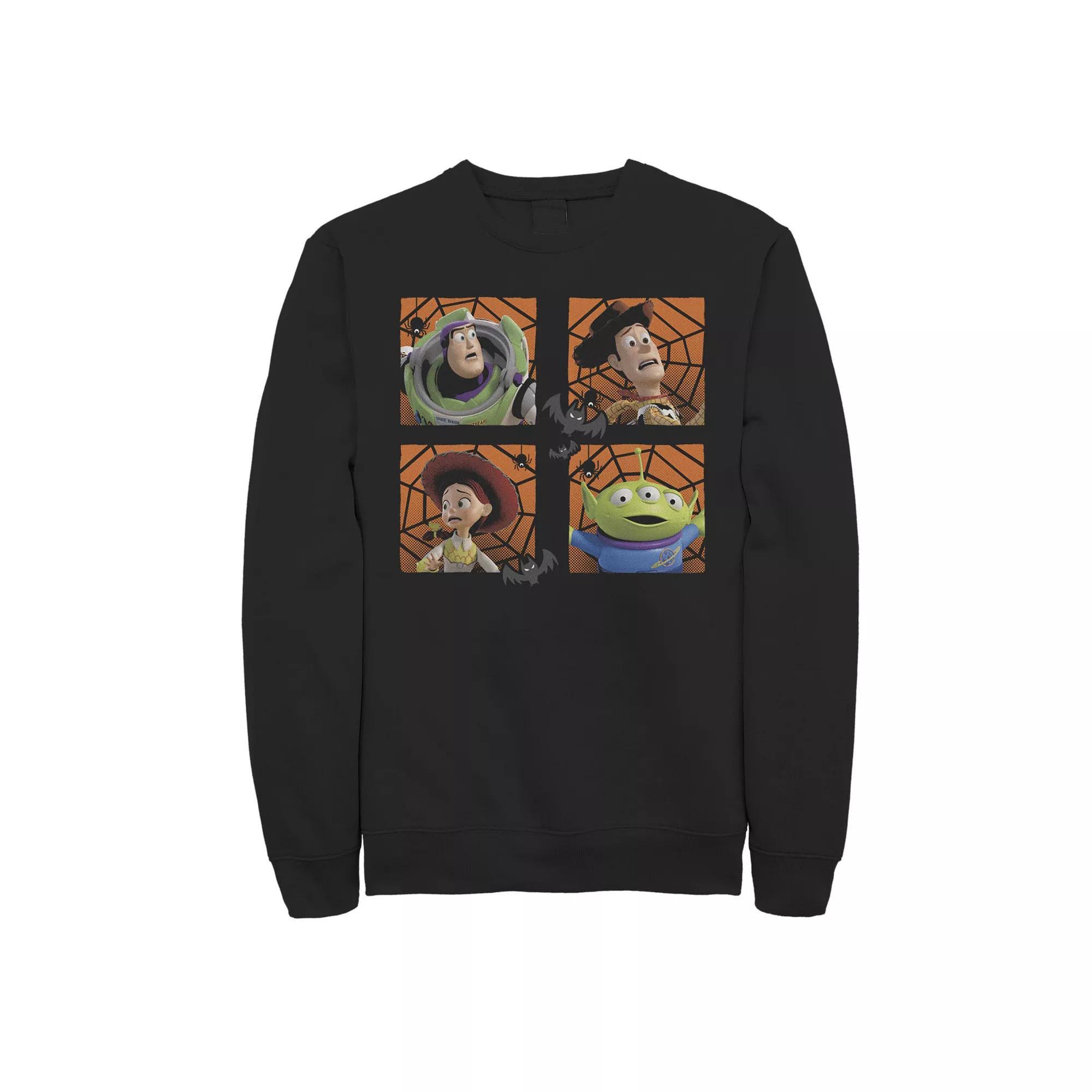 Disney / Pixars Toy Story Mens Halloween Character Squares Sweatshirt Product Image
