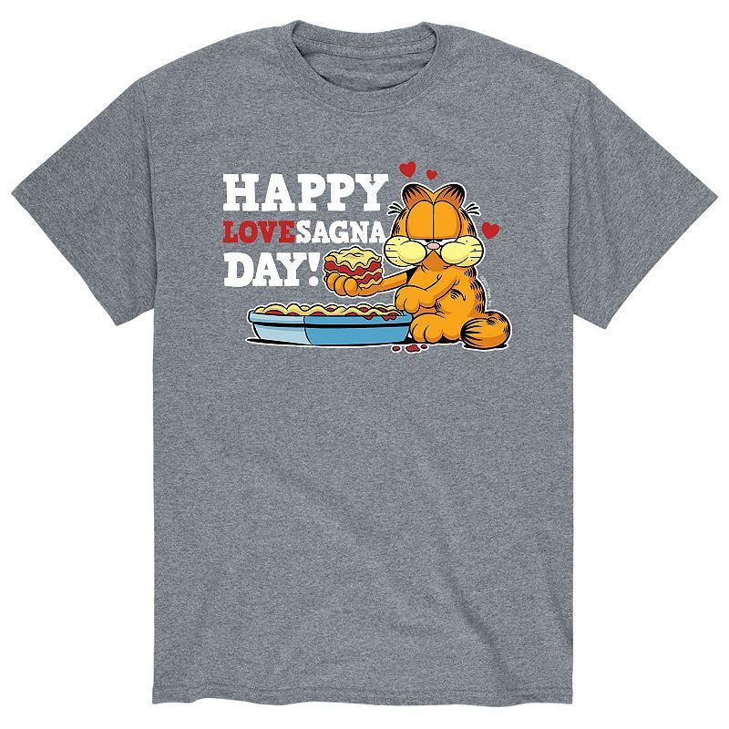 Big & Tall Garfield Lovesagna Day Tee, Men's,  Product Image