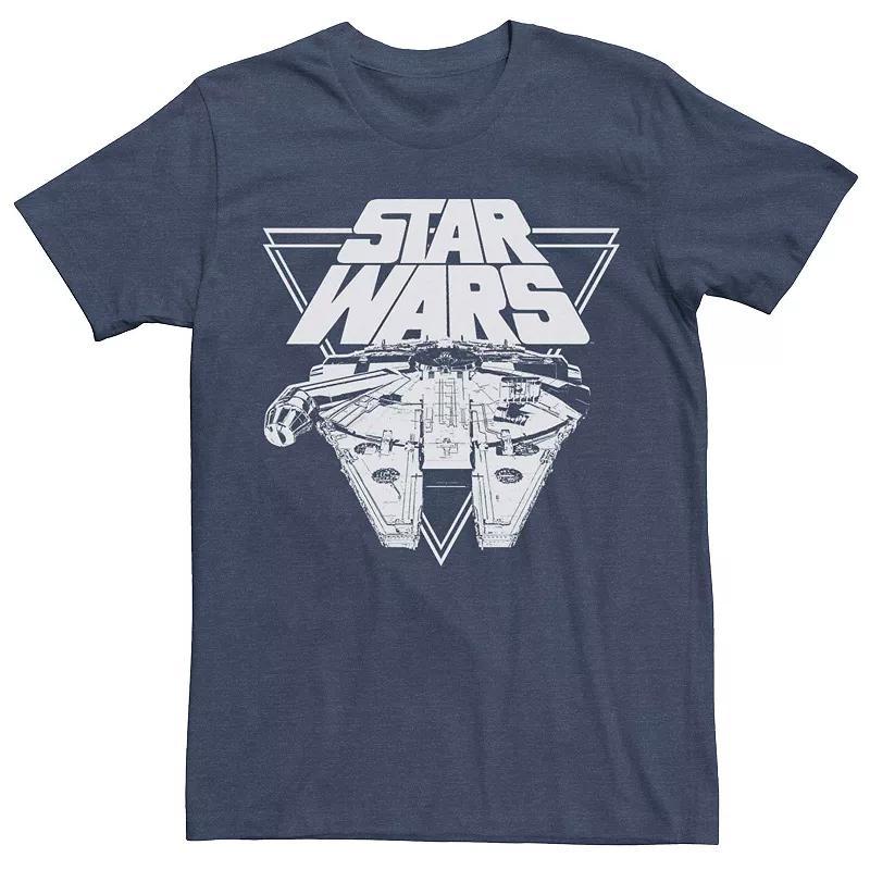 Men's Star Wars Millennium Falcon Strike Graphic T-shirt, Size: XL, Black Product Image