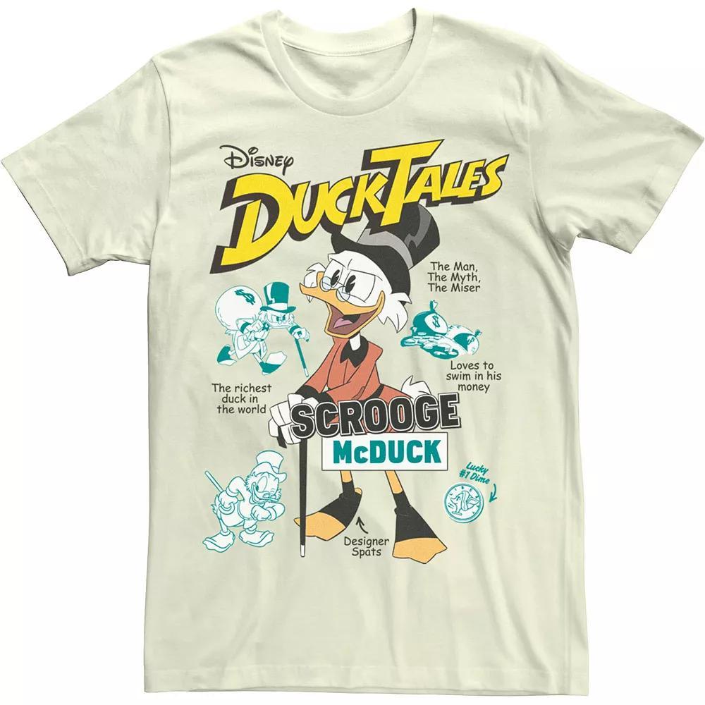 Men's Duck Tales Richest Duck Poster Tee,  Product Image