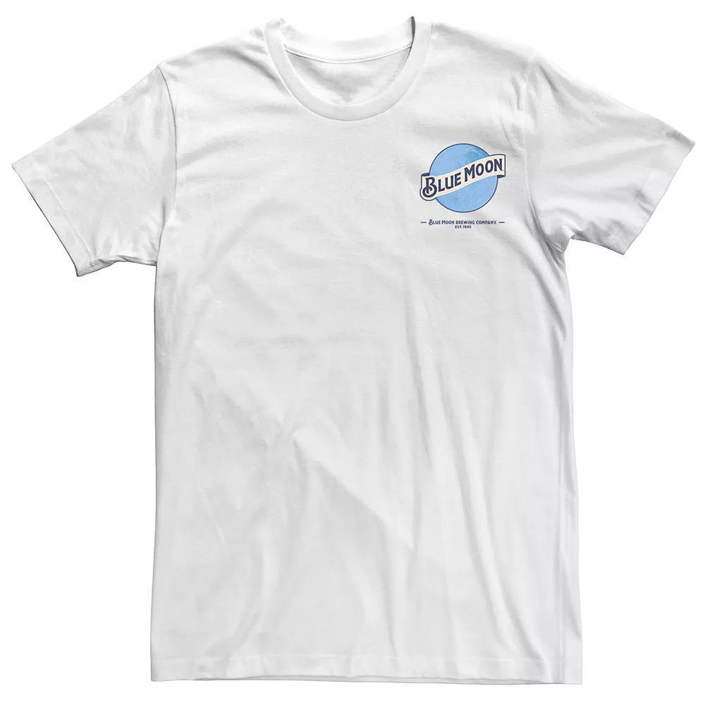 Big & Tall Miller Coors The Blue Moon Chest Logo Tee, Men's,  Product Image