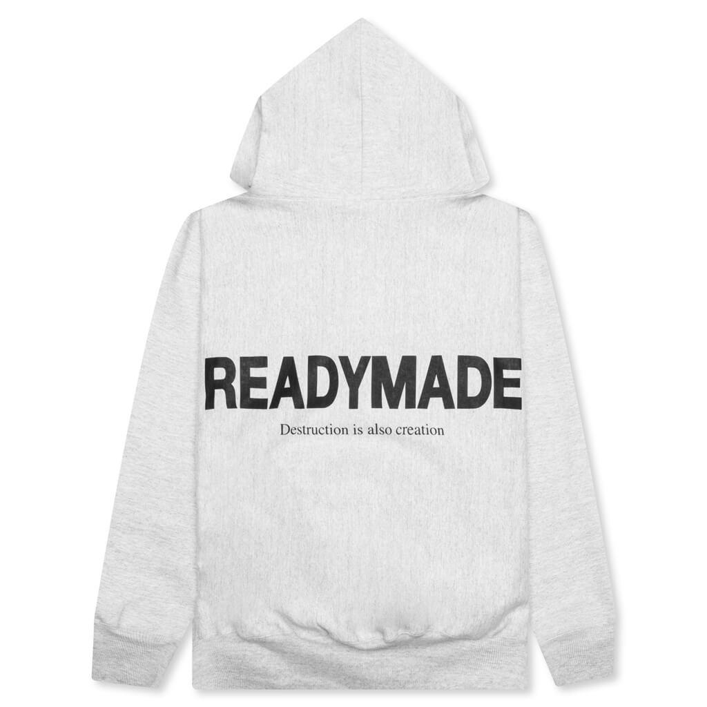 Smile Hoodie - Grey Male Product Image