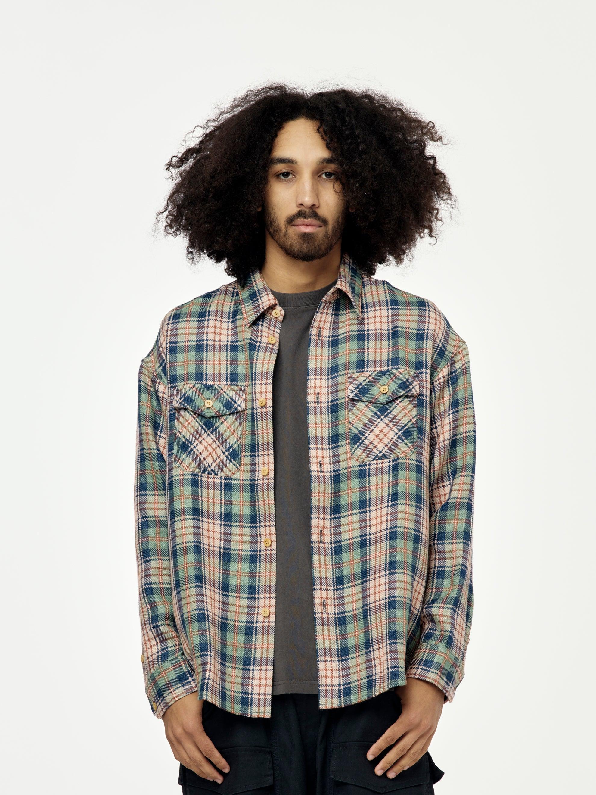 LUMBER CHECK L/S (Navy) Product Image