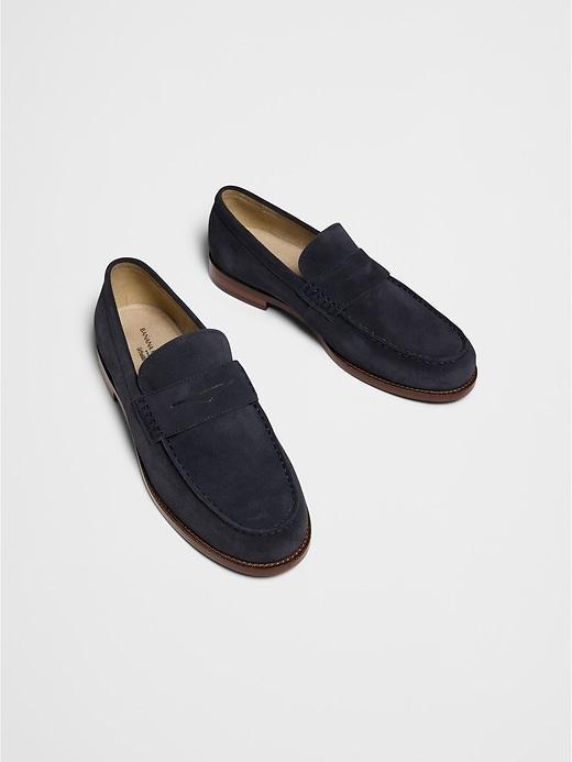 Classic Suede Penny Loafer Product Image