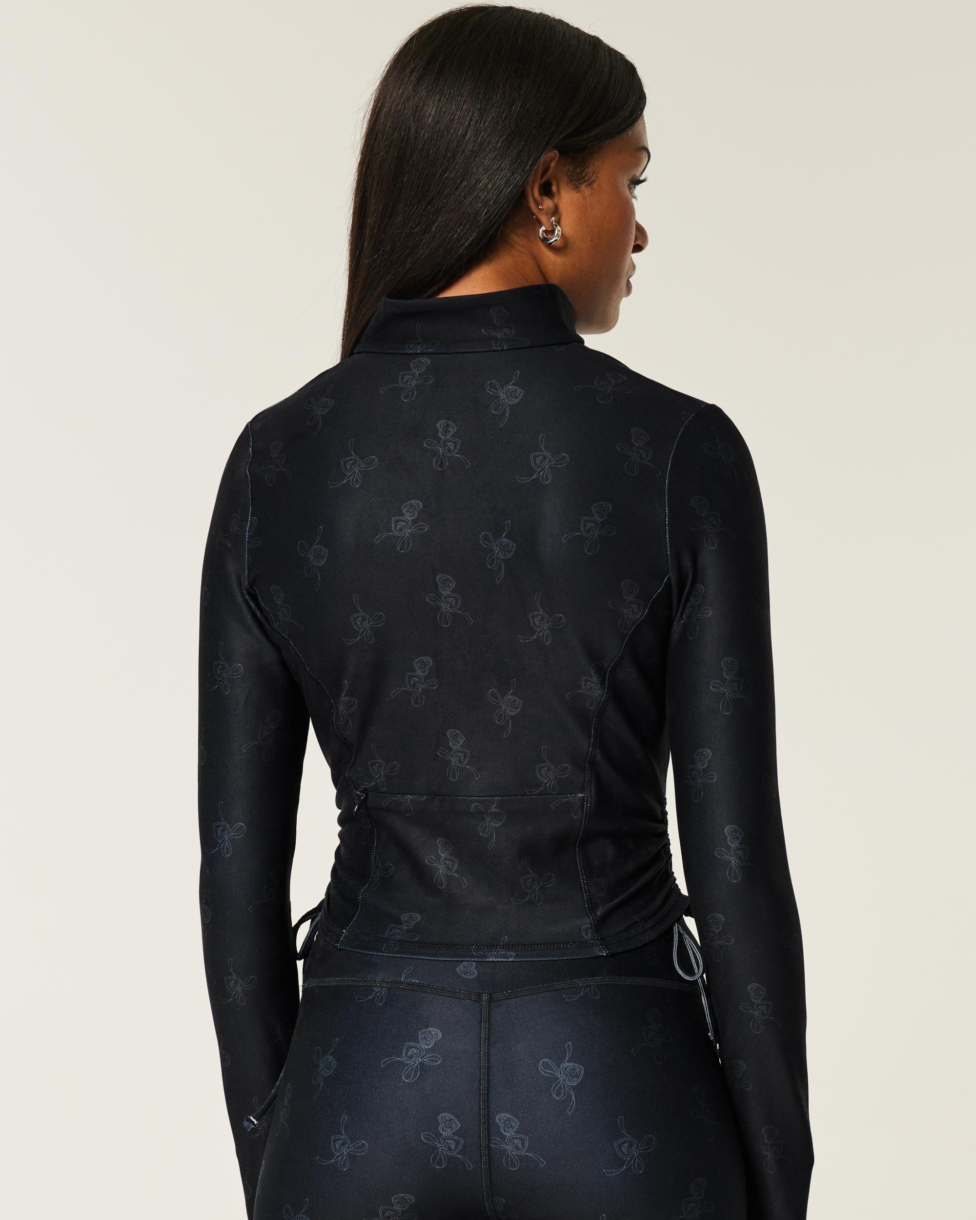 Gilly Hicks Active Recharge Side-Tie Zip-Up Jacket Product Image