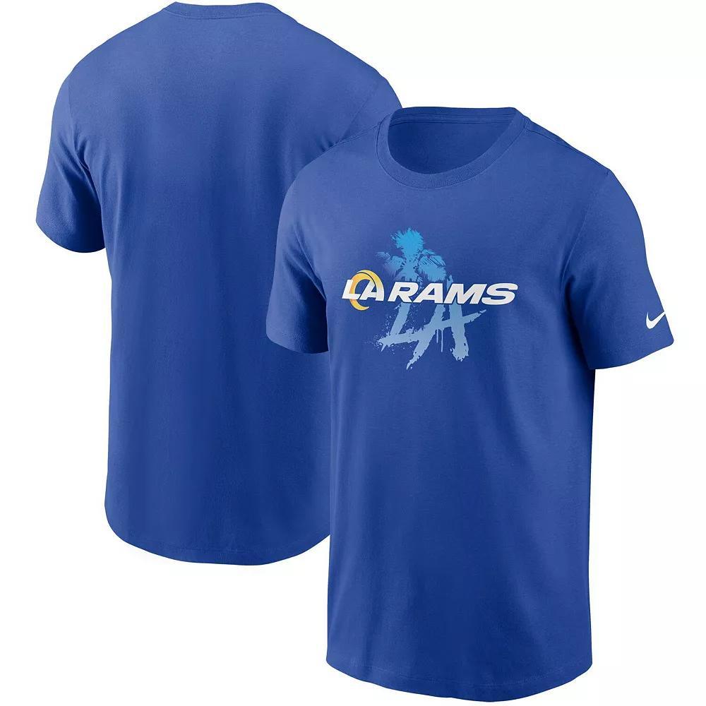 Men's Nike Royal Los Angeles Rams Hometown Collection Just Play T-Shirt,  Product Image