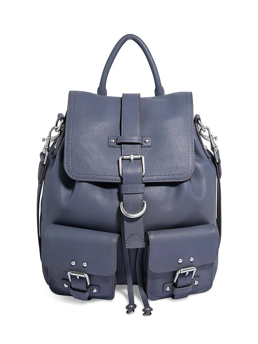Womens Saddle-Up Leather Backpack Product Image