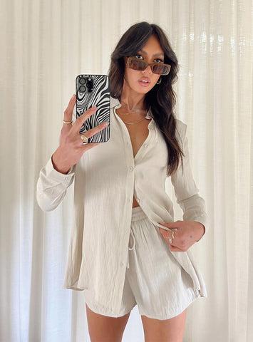 The Chloe Set Beige Product Image