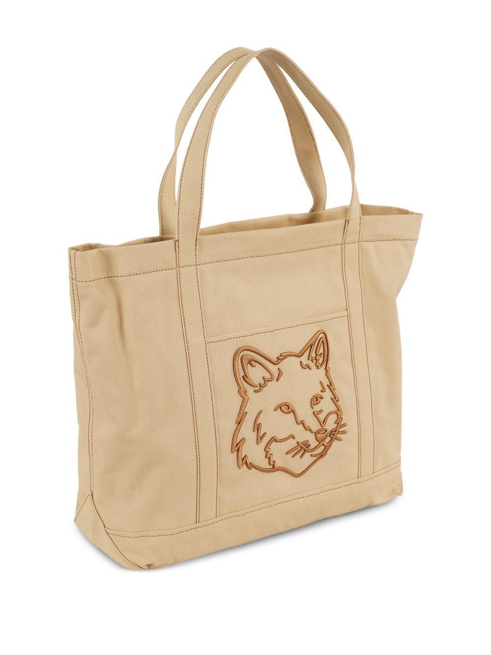 logo-embroidered tote bag Product Image