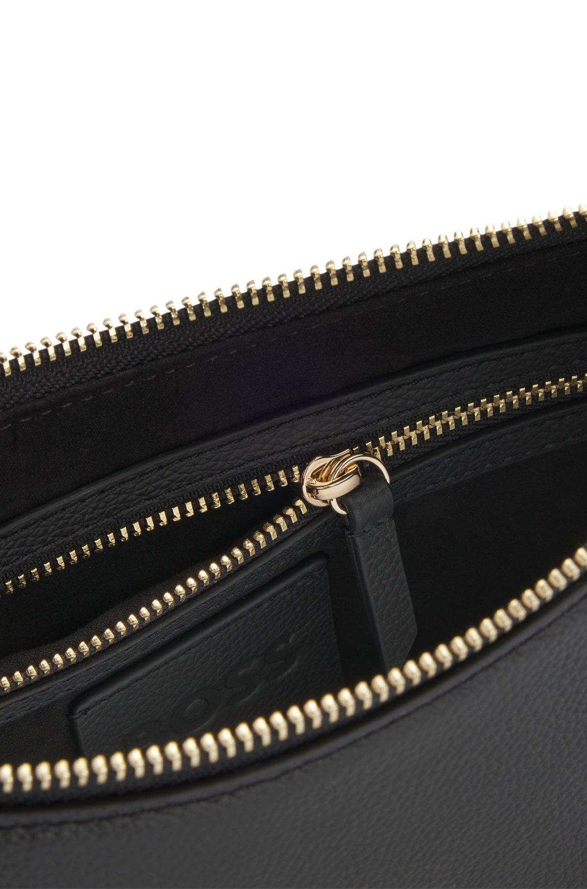 Leather crossbody bag with Double B monogram Product Image