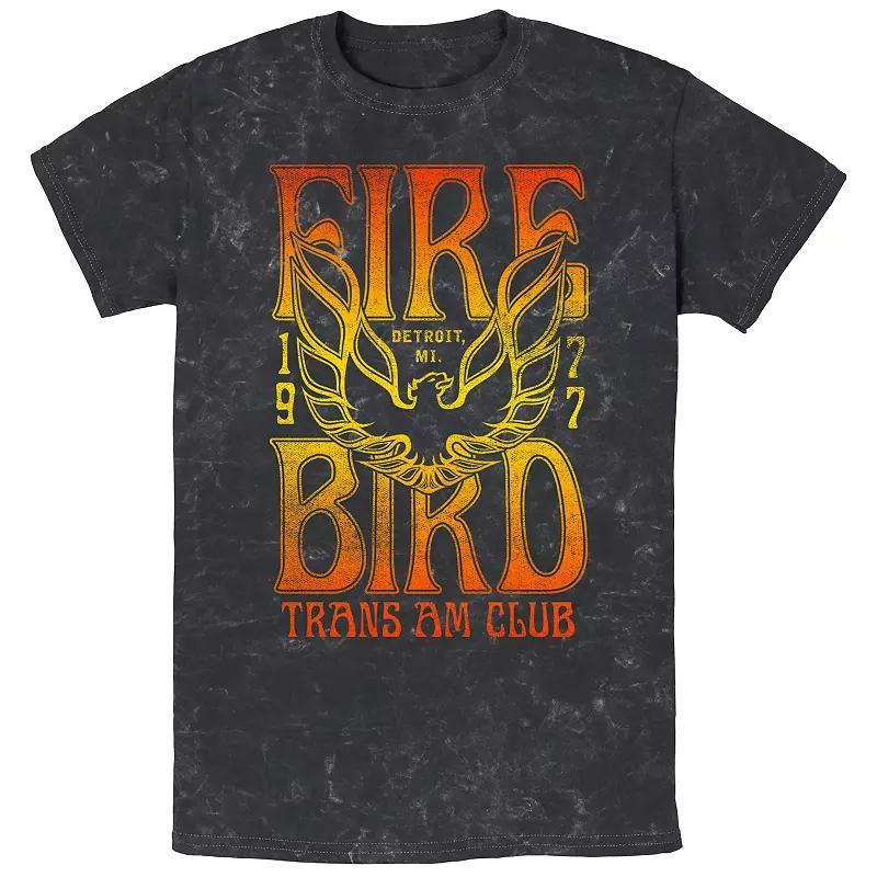 Men's Firebird Trans Am Club Mineral Wash Graphic Tee,  Product Image