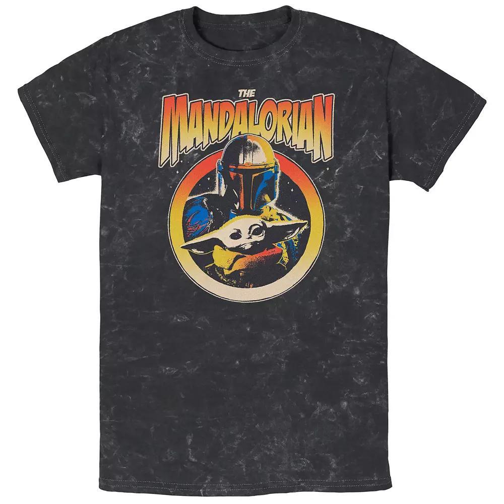 Men's Star Wars The Mandalorian Mando & Child Graphic Tee,  Product Image