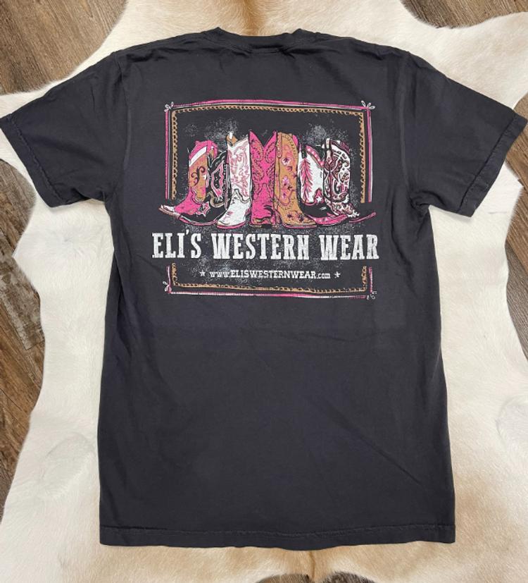 Eli's® Ladies' S/S These Boots T-Shirt Product Image