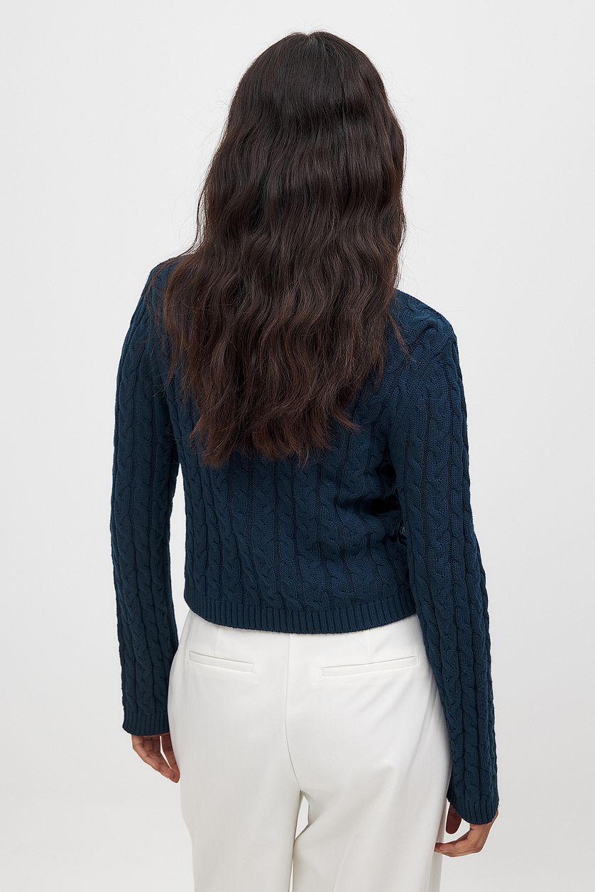 Cable Knitted Cardigan Product Image