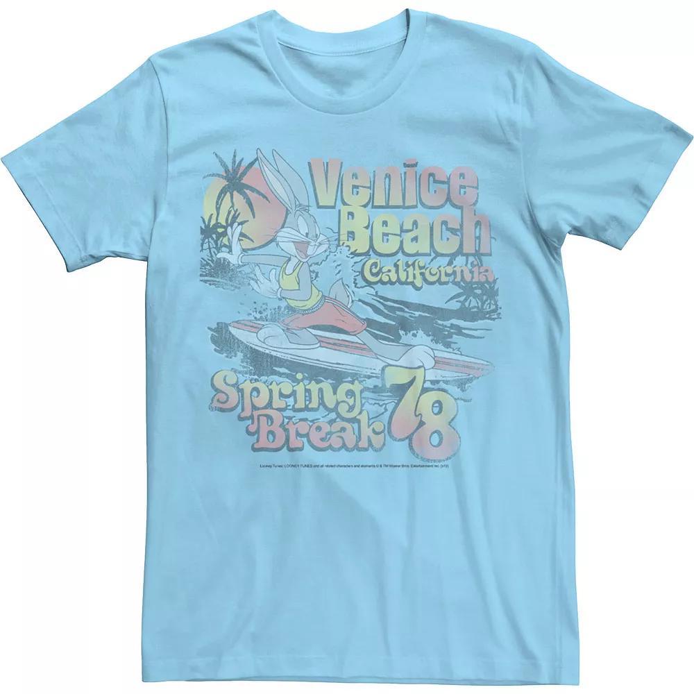 Men's Looney Tunes Bugs Bunny Venice Beach Spring Break 78 Tee,  Product Image