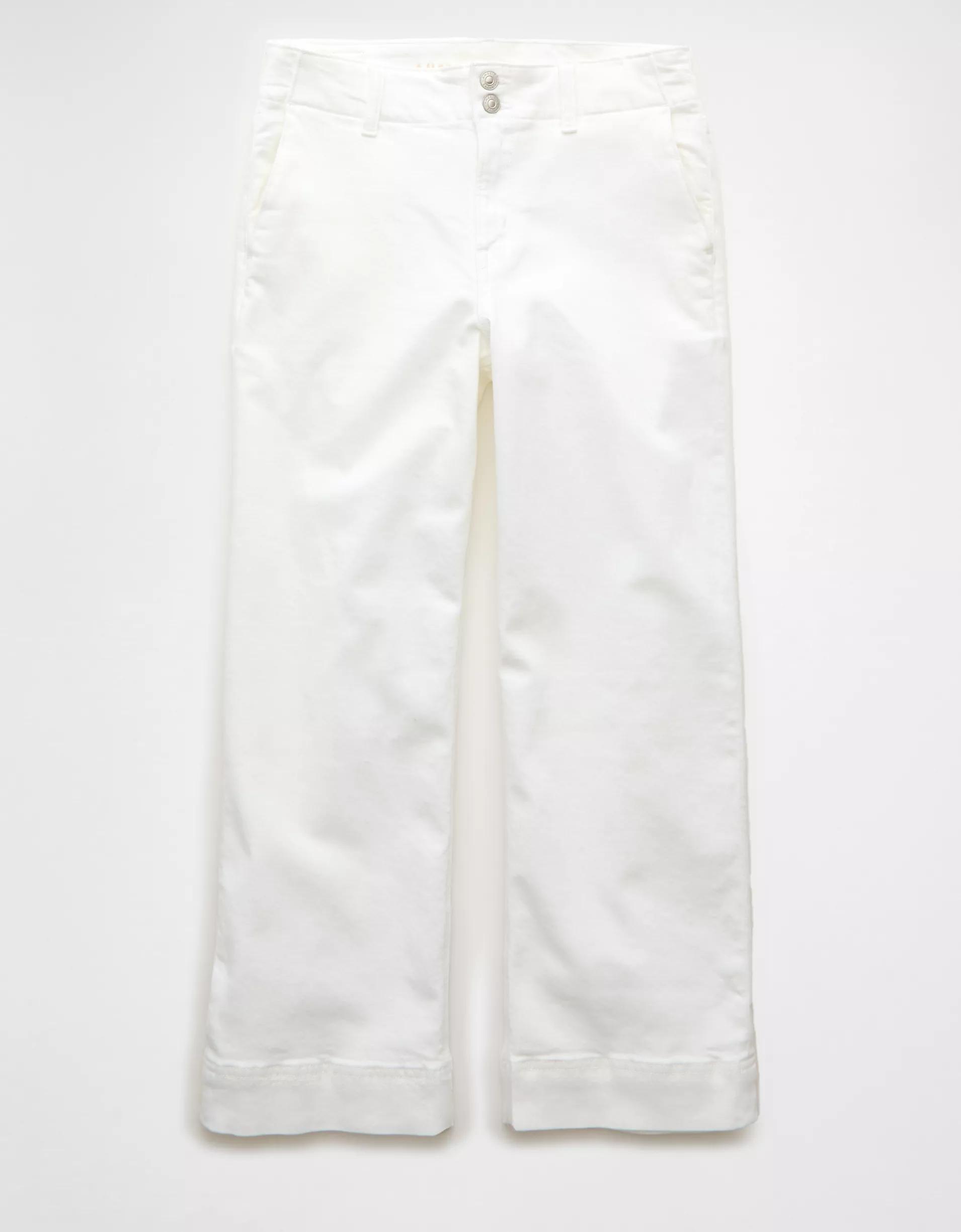 AE Stretch High-Waisted Stovepipe Crop Jean Product Image