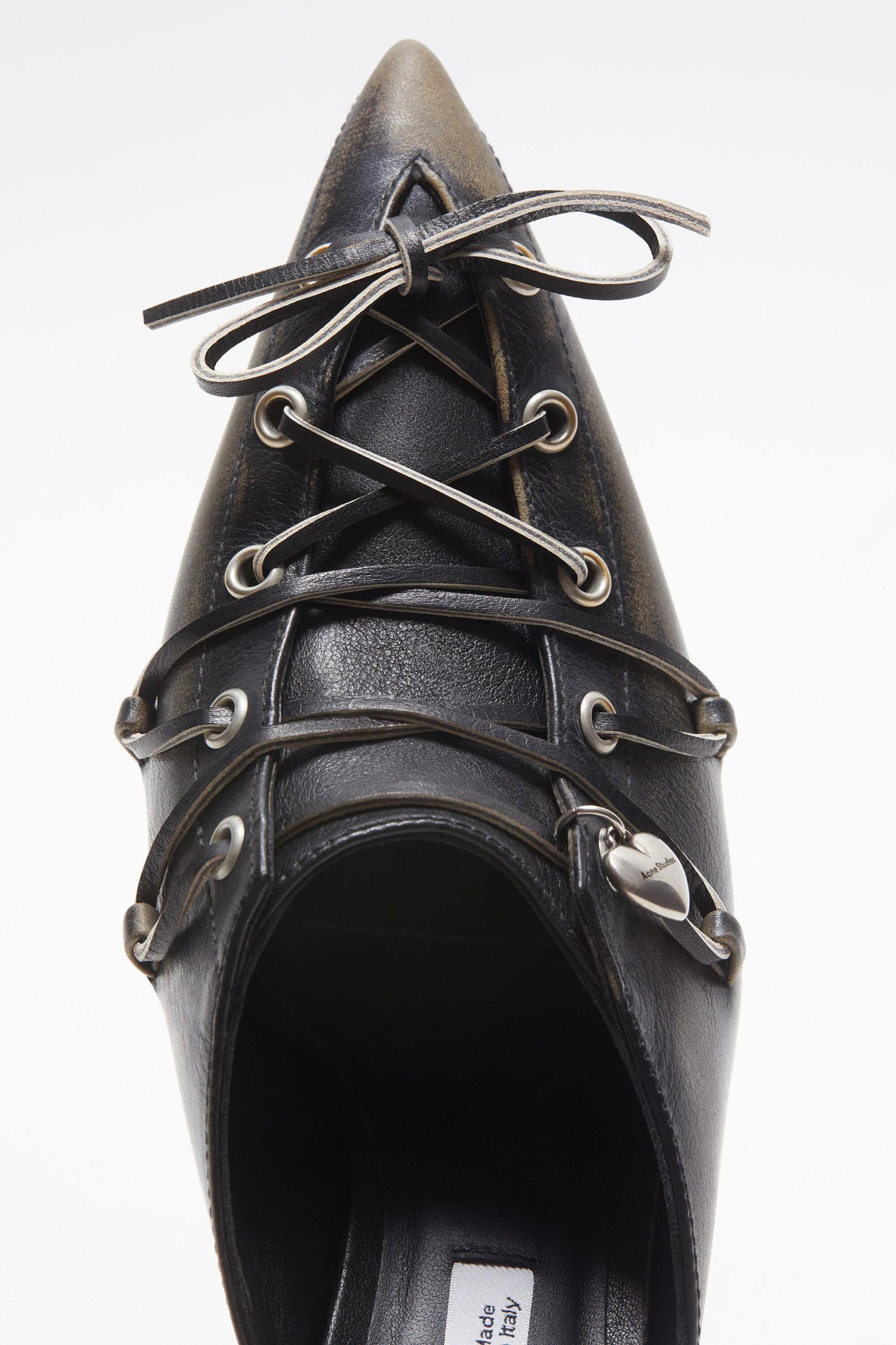 Lace-up heel mule Product Image