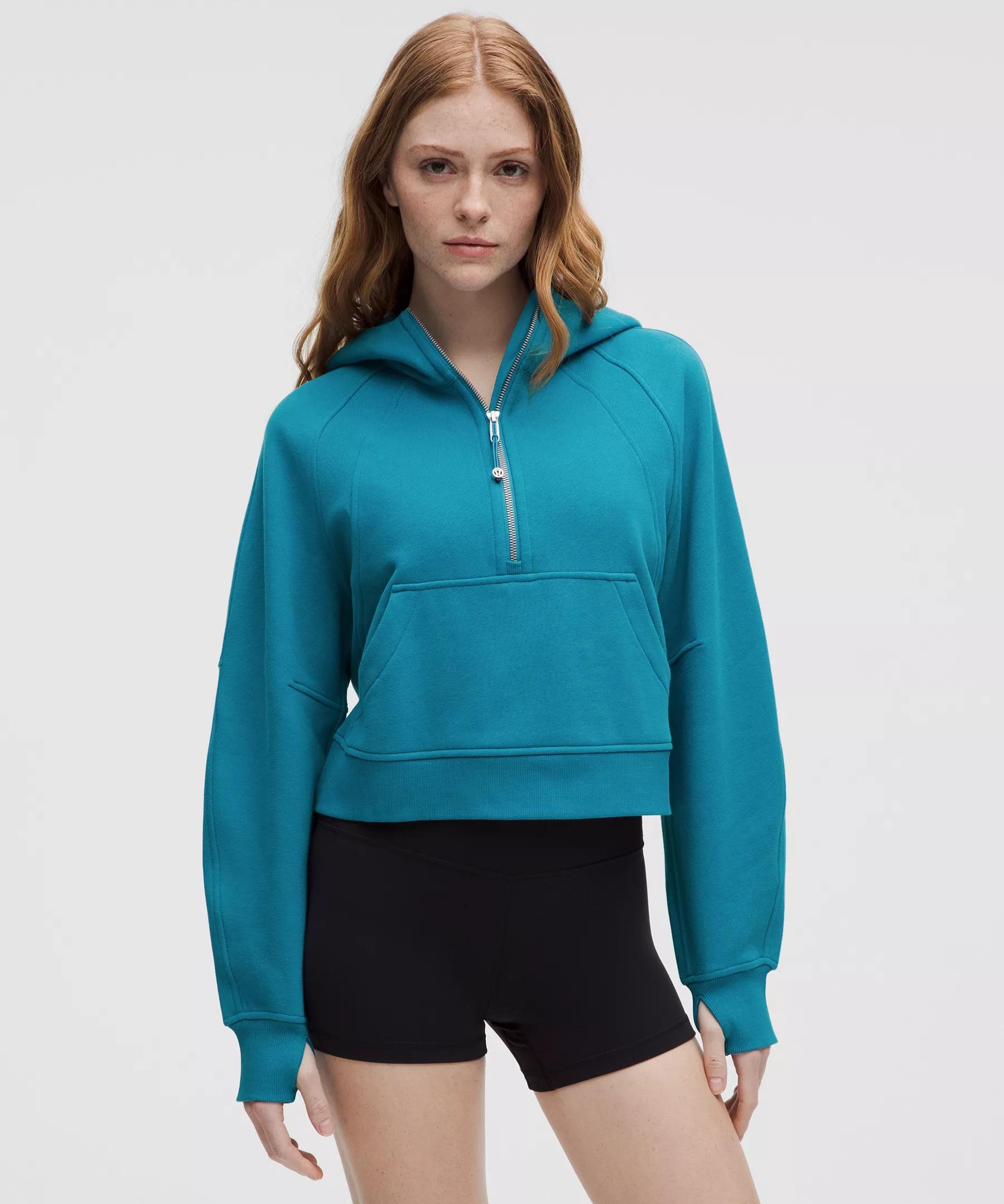 Scuba Oversized Half-Zip Hoodie Product Image