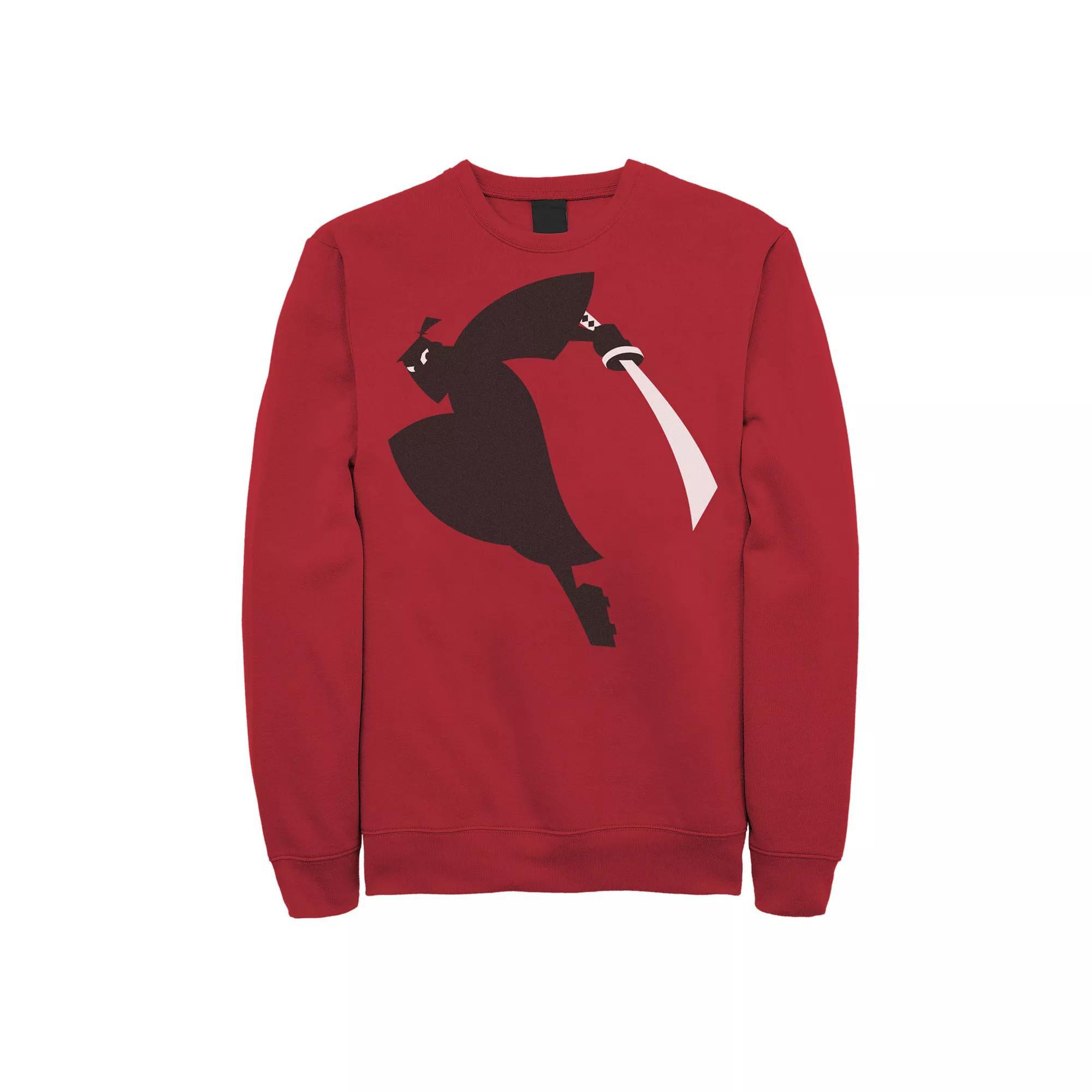 Men's Cartoon Network Samurai Jack Fleece Crewneck Sweatshirt,  Product Image