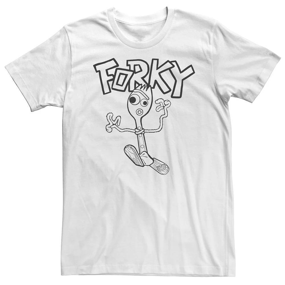 Big & Tall Disney / Pixar Toy Story Doodle Forky Tee, Men's,  Product Image