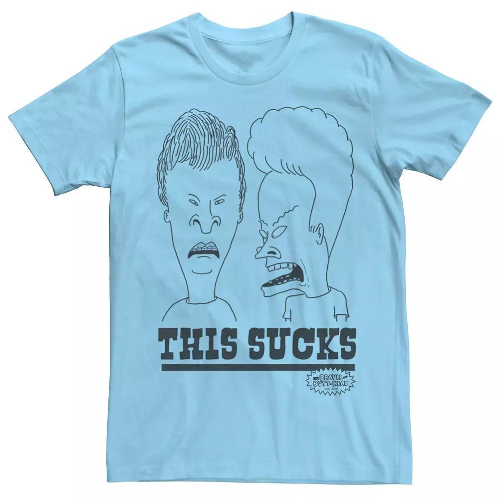 Men's Beavis & Butthead This Sucks Group Shot Tee,  Product Image