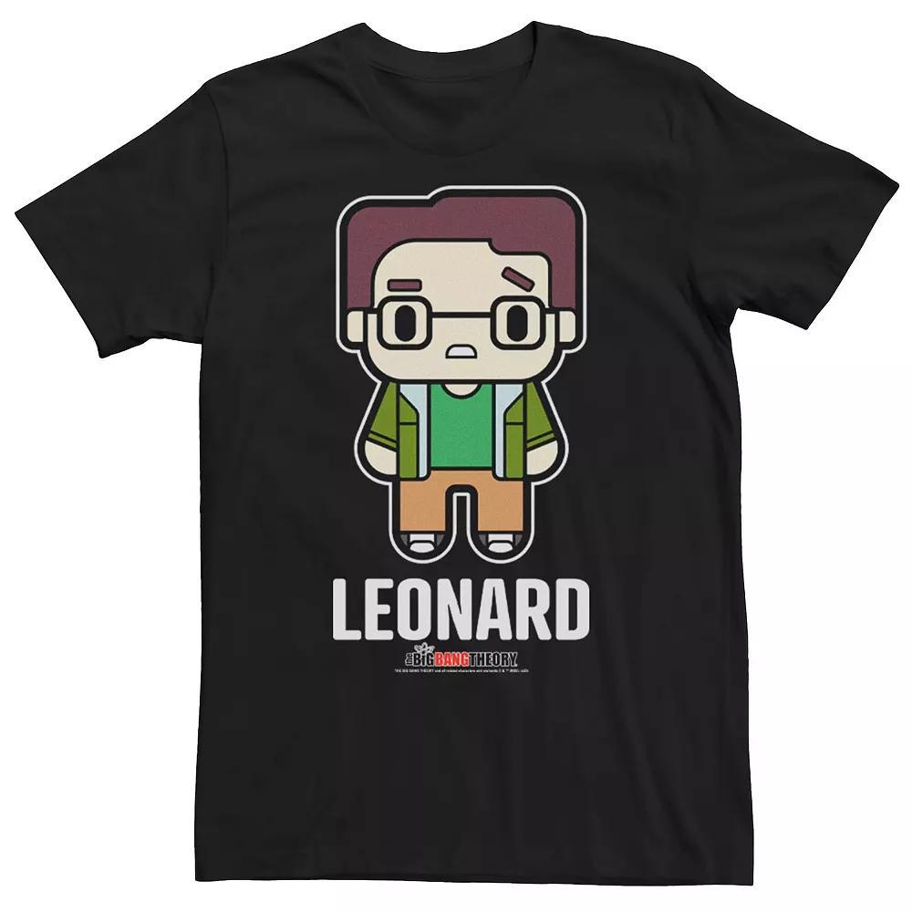 Men's The Big Bang Theory Chibi Leonard Tee,  Product Image