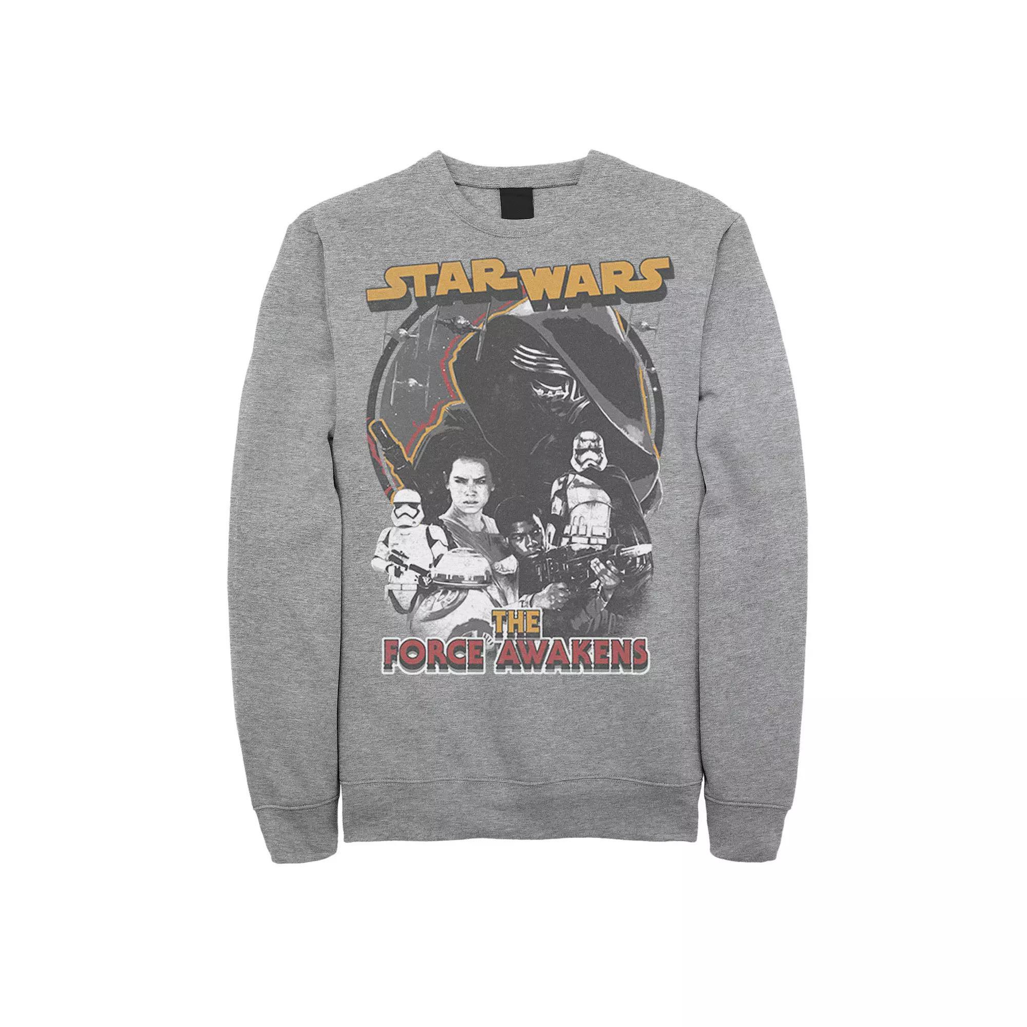Men's Star Wars: The Force Awakens Group Poster Sweatshirt,  Product Image