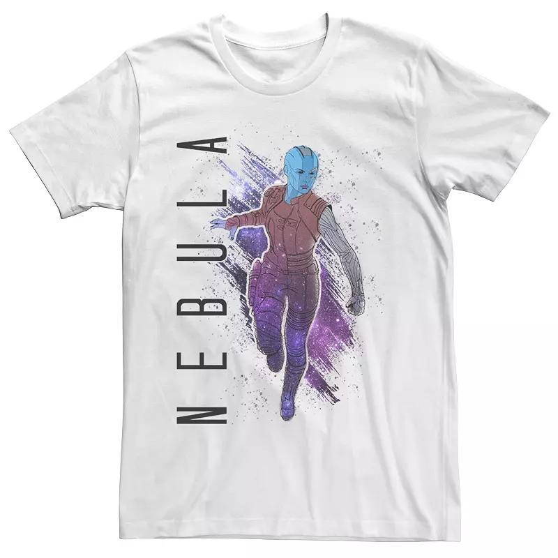 Men's Avengers Nebula Painted Tee, Size: Medium, White Product Image