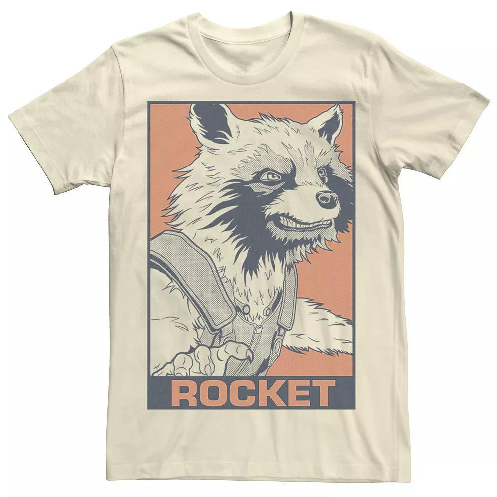 Men's Marvel Avengers Endgame Rocket Pop Art Graphic Tee,  Product Image