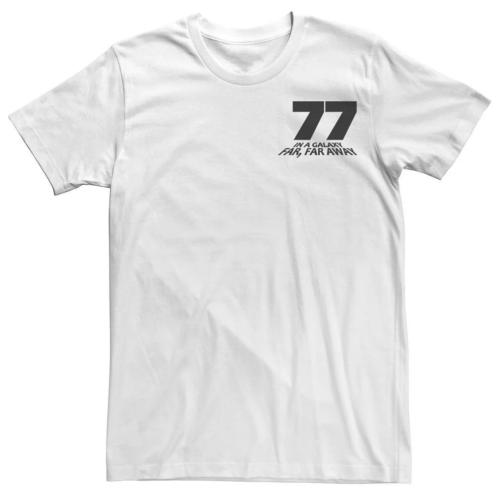 Men's Star Wars Far, Far Away 77 Left Chest Graphic Tee,  Product Image