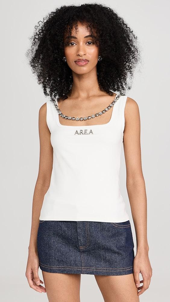 AREA Area Name Plate Tank Top | Shopbop Product Image